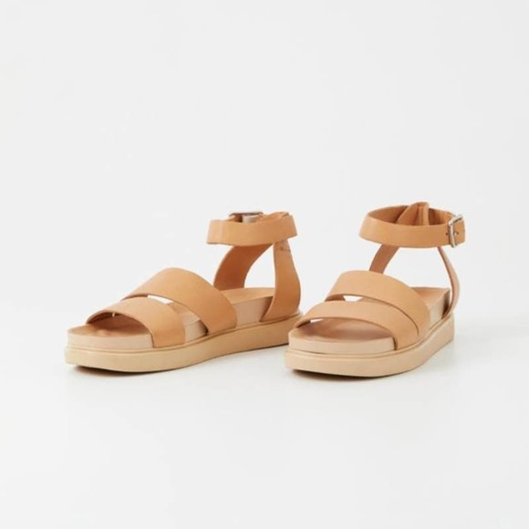 Vagabond Shoes - NEW Vagabond Leather Wrap Sandals in Mono Neutral 40